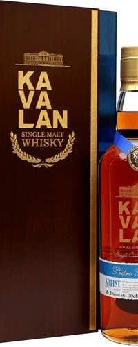 Kavalan SOLIST Pedro Ximénez Cask 55,6% Vol. 0,7l in Wooden Box