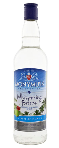 Monymusk Plantation WHISPERING BREEZE COCONUT Flavoured Spirit 40% Vol. 0,7l