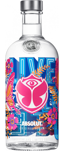Absolut Vodka TOMORROWLAND Limited Edition 2021 40% Vol. 0,7l