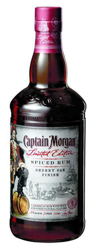 Captain Morgan Spiced Sherry Oak Finish Limited Edition 35% Vol. 0,75l