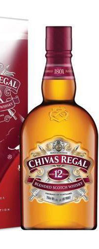 Chivas Regal 12 Years Old Blended Scotch Whisky MANCHESTER UNITED Limited Edition 40% Vol. 0,7l in Tinbox