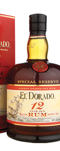 El Dorado 12 Years Old Finest Demerara Rum 40% Vol. 0,7l in Giftbox
