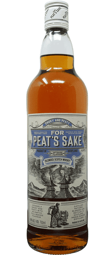 For Peat's Sake Smoky & Peaty Blended Scotch Whisky 40% Vol. 0,7l
