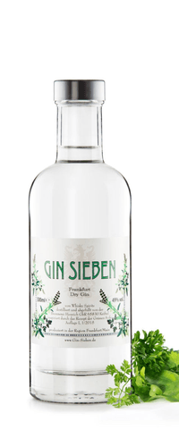 Gin Sieben echter Frankfurt Dry Gin 49% Vol. 0,5l