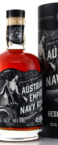 Austrian Empire Navy RESERVA 1863 Rum Based Spirit 40% Vol. 0,7l in Giftbox