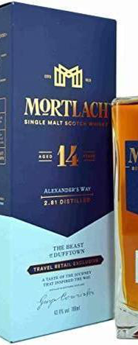 Mortlach 14 Years Old ALEXANDER'S WAY Single Malt Scotch Whisky 43,4% Vol. 0,7l in Giftbox