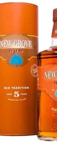 New Grove OLD TRADITION 5 Years Old Mauritius Island Rum 40% Vol. 0,7l in Giftbox