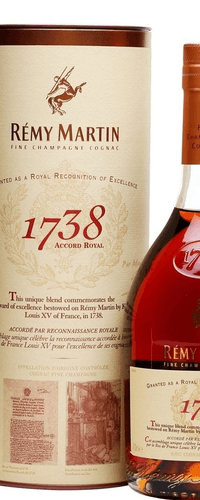 Remy Martin 1738 ACCORD ROYAL Cognac Fine Champagne 40% Vol. 0,7l in Giftbox