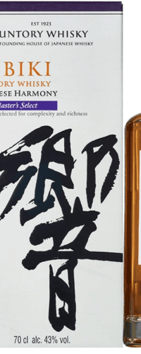 Suntory Hibiki Harmony Master's Select 43% Vol. 0,7l in Giftbox