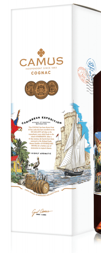 Camus CARIBBEAN EXPEDITION Cognac 45,3% Vol. 0,7l in Giftbox