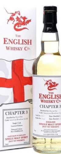 The English Whisky Co. CHAPTER 3 English Single Malt Spirit 46% Vol. 0,7l in Giftbox