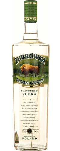 Zubrowka BISON GRASS Flavoured Vodka 40% Vol. 1l