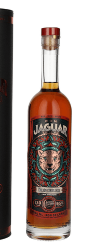 Ron Jaguar EDICIÓN CORDILLERA 130 Proof Cask Strength 65% Vol. 0,5l in Giftbox