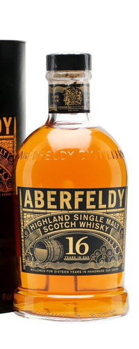Aberfeldy 16 Years Old Highland Single Malt Scotch Whisky 40% Vol. 0,7l in Giftbox