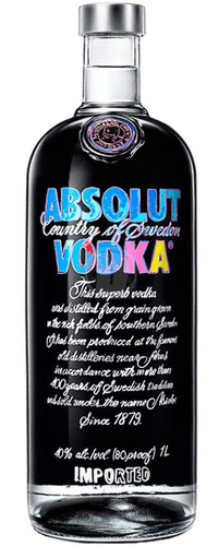 Absolut Vodka ANDY WARHOL Limited Edition 40% Vol. 1l