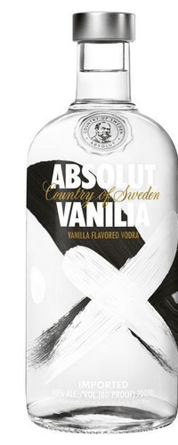 Absolut VANILLA Flavored Vodka 40% 0,7l