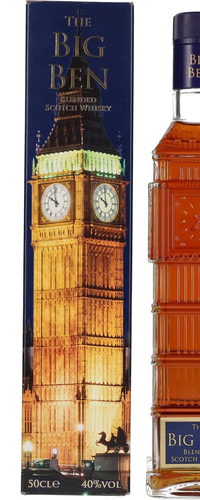Big Ben Blended Scotch Whisky 40% Vol. 0,5l in Giftbox