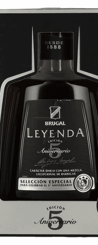 Brugal LEYENDA 5 Years Old Selección Especial 38% Vol. 0,7l in Giftbox