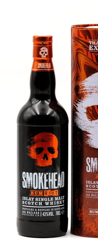 Smokehead RUM RIOT Islay Single Malt Scotch Whisky 43% Vol. 0,7l in Tinbox