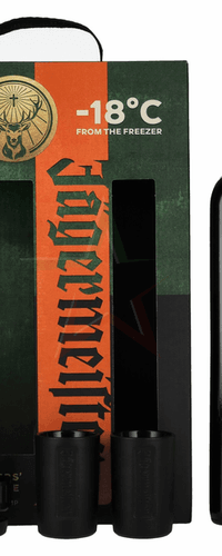 Jägermeister TRAVELLERS' EXCLUSIVE 35% Vol. 1,75l in Giftbox with 2 Shotgläsern and Dosierpumpe