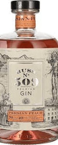 Buss N°509 PERSIAN PEACH Belgium Flavor Gin Author Collection 2015 40% Vol. 0,7l
