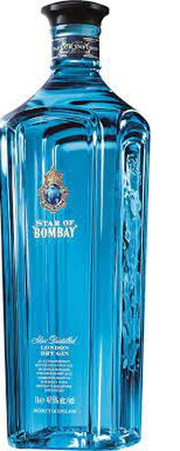 Bombay STAR OF BOMBAY Distilled London Dry Gin 47,5% Vol. 1l