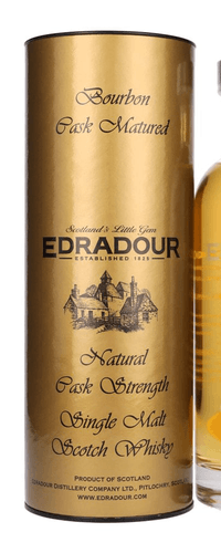 Edradour 10 Years Old Bourbon Cask Vintage 2012 58,2% Vol. 0,7l in Giftbox