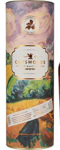 Cotswolds GOLDEN WOLD The Harvest Series Batch 01/2022 52,5% Vol. 0,7l in Giftbox