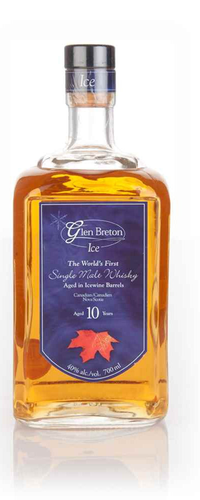 Glen Breton Ice 10 Years Old Aged in Icewine Barrels 40% Vol. 0,7l in Giftbox