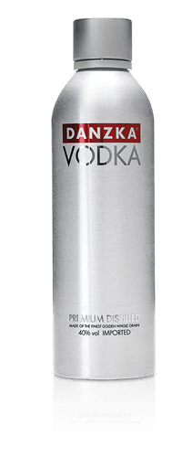 Danzka Vodka ORIGINAL Premium Distilled 40% Vol. 1l