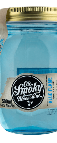 Ole Smoky Tennessee Moonshine BLUE FLAME Premium Spirit Drink 64% Vol. 0,5l