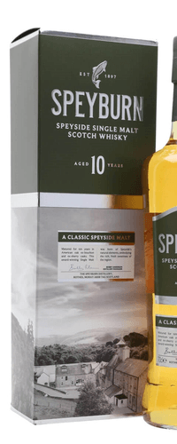 Speyburn 10 Years Old Speyside Single Malt Scotch Whisky 40% Vol. 0,7l in Giftbox