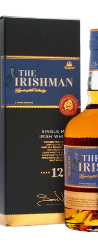 The Irishman 12 Years Old Single Malt Irish Whiskey 43% Vol. 0,7l in Giftbox