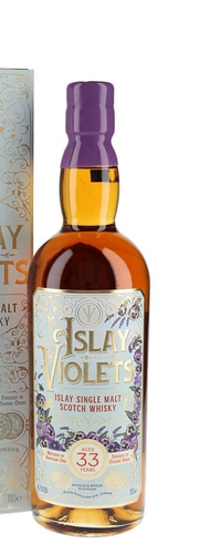 Islay Violets 33 Years Old Islay Single Malt Scotch Whisky 46,2% Vol. 0,7l in Giftbox
