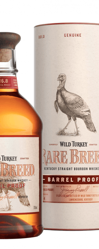 Wild Turkey RARE BREED Kentucky Straight Bourbon Whiskey Barrel Proof 58,4% Vol. 0,7l in Giftbox