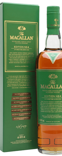 The Macallan EDITION N° 4 Highland Single Malt Scotch Whisky 48,4% Vol. 0,7l in Giftbox