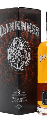 Darkness! 8 Years Old Single Malt Scotch Whisky SHERRY CASKS 47,8% Vol. 0,7l in Giftbox