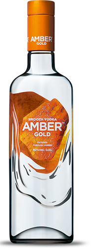 Amber GOLD Smooth Vodka 40% Vol. 1l