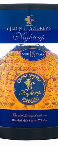 Old St. Andrews NIGHTCAP 15 Years Old Blended Malt Scotch Whisky 40% Vol. 0,7l in Giftbox