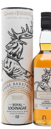 Royal Lochnagar 12 Years Old GAME OF THRONES House Baratheon 40% Vol. 0,7l in Giftbox