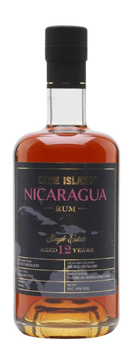 Cane Island NICARAGUA 12 Years Old Single Estate Rum 43% Vol. 0,7l