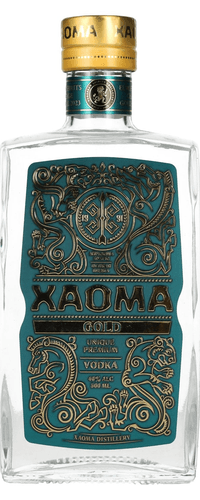 XAOMA Gold Premium Vodka 40% Vol. 0,5l