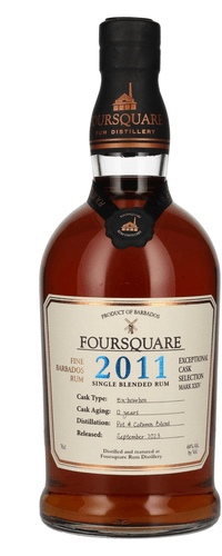 Foursquare 12 Years Old Exceptional Cask SELECTION MARK XXIV 2011 60% Vol. 0,7l