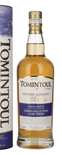 Tomintoul Small Batch Tempranillo Wine Cask Finish 40% Vol. 0,7l in Giftbox