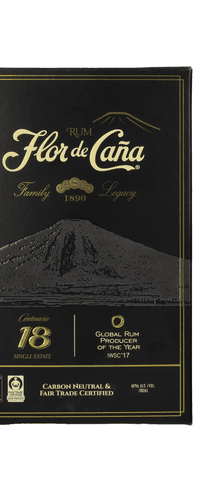 Flor de Cana Centenario 18 Years Old 40% Vol. 0,7l in Giftbox