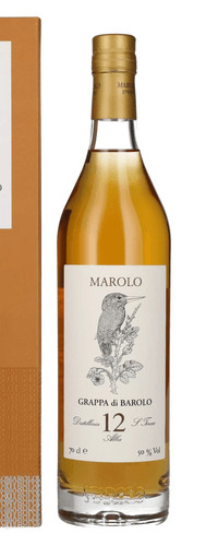 Marolo Grappa di BAROLO 12 Years Old 50% Vol. 0,7l in Giftbox