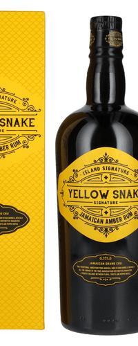 Yellow Snake Jamaican Amber Rum 40% Vol. 0,7l in Giftbox