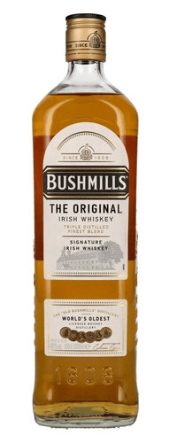 Bushmills Triple Distilled Original Irish Whiskey 40% Vol. 1l