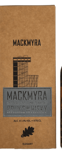 Mackmyra BRUKSWHISKY Swedish Single Malt Whisky 41,4% Vol. 0,7l in Giftbox