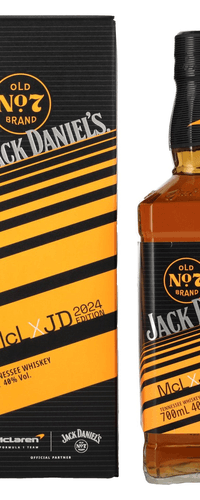 Jack Daniel's McLaren Formula 1 Team Edition 2024 40% Vol. 0,7l in Giftbox